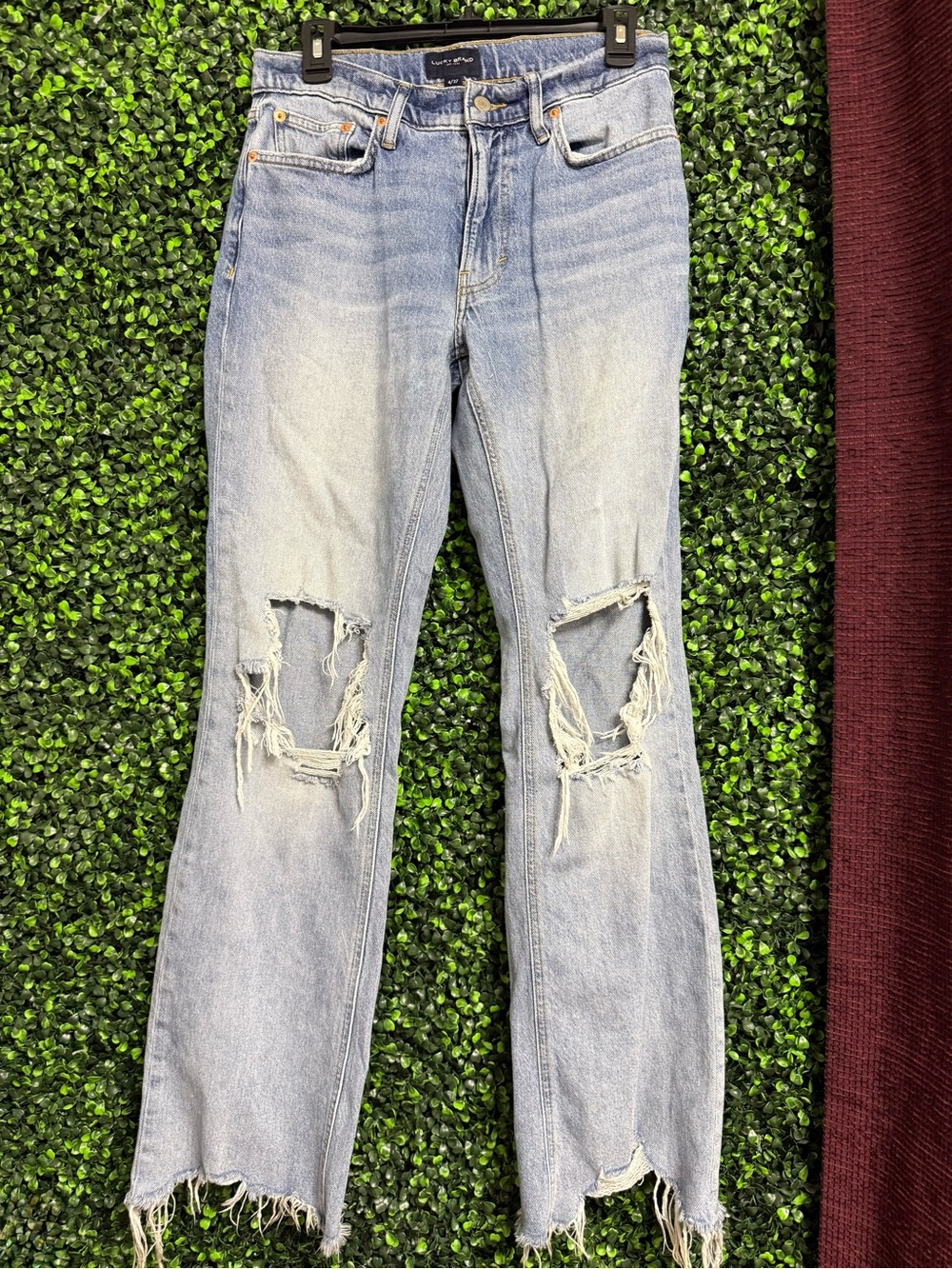 LUCKY BRAND Light Wash Distressed Women’s Jeans